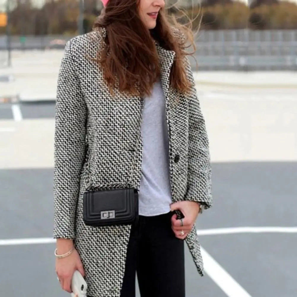 Alessandra - Long Wool Coat