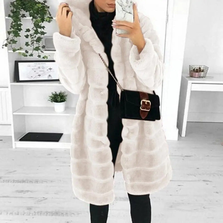 Mineas- Luxurious Warm Faux Fur Winter Coat