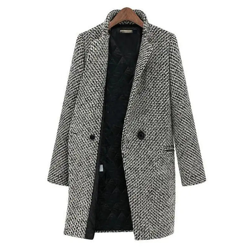 Alessandra - Long Wool Coat