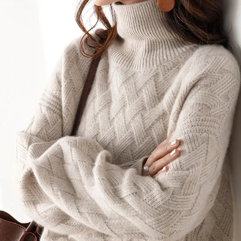 Penelope Knit Turtleneck Sweater