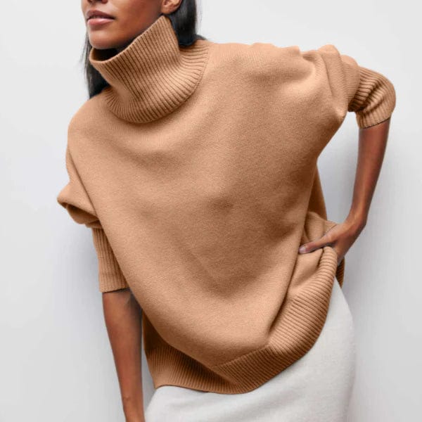 Briella- Cashmere Turtleneck Sweater