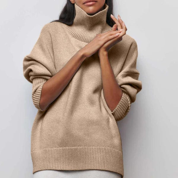 Briella- Cashmere Turtleneck Sweater