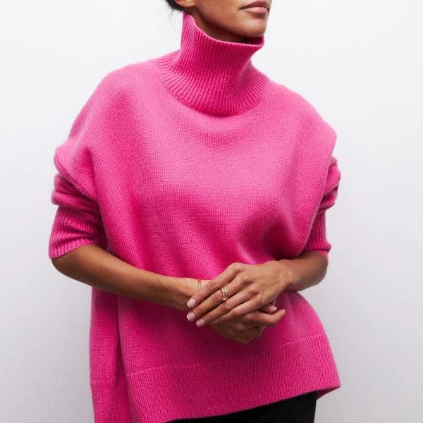 Briella- Cashmere Turtleneck Sweater