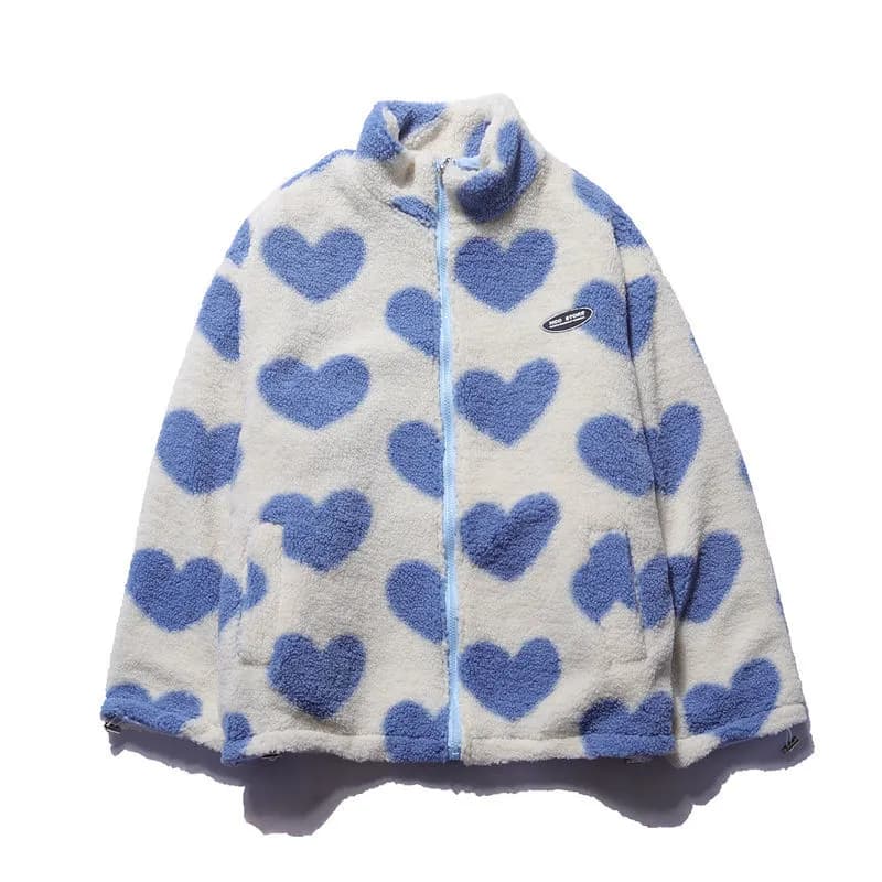 Eira| Double-Sided Heart Coat