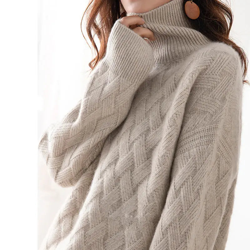 Penelope Knit Turtleneck Sweater