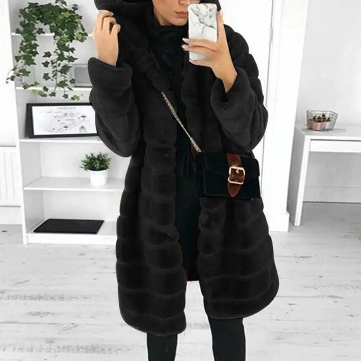 Mineas- Luxurious Warm Faux Fur Winter Coat