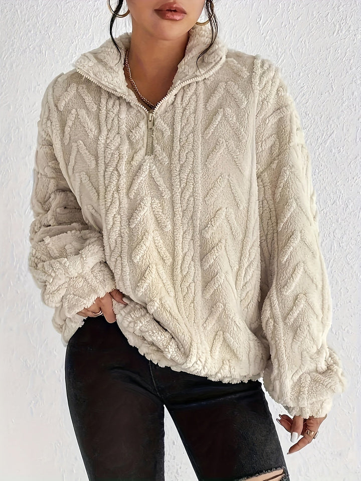 Camilla Elegant Fleece Sweater