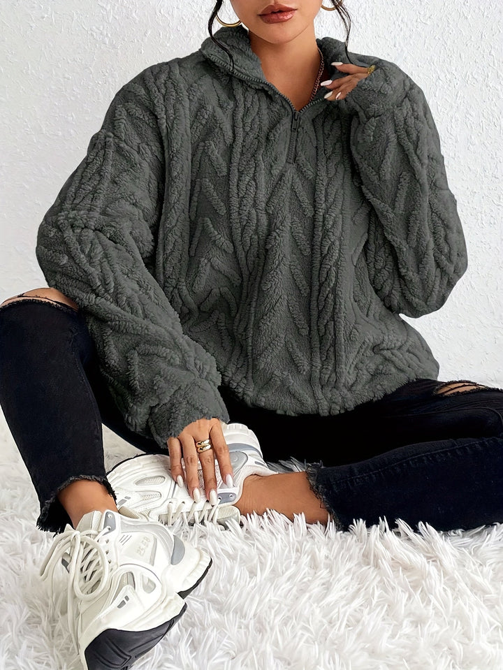 Camilla Elegant Fleece Sweater